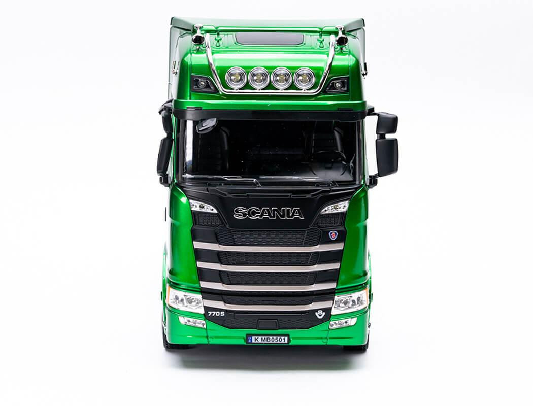 HuiNa RC 1/18 2.4G 19CH Scania 770S Green RC Haulage Truck RTR