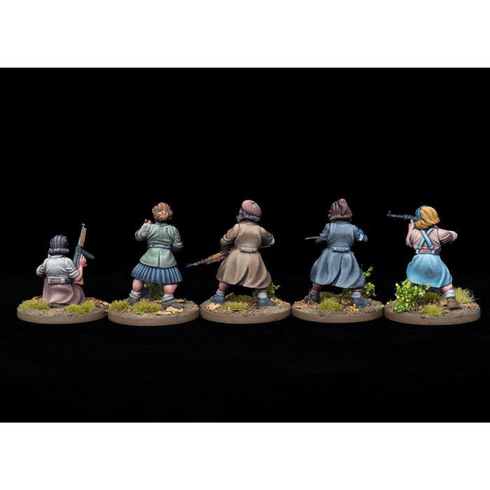 Wargames Atlantic 28mm World Ablaze - WWII French Partisans Set 2