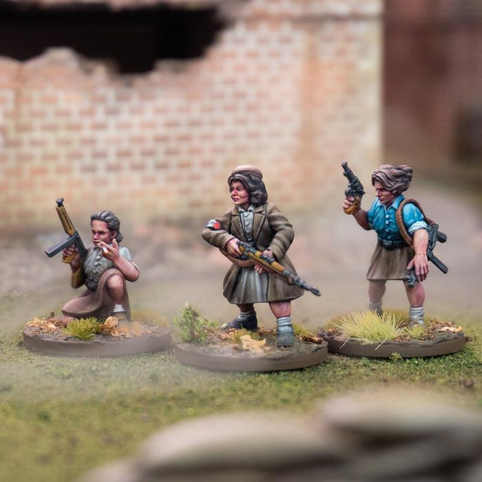 Wargames Atlantic 28mm World Ablaze - WWII French Partisans Set 2