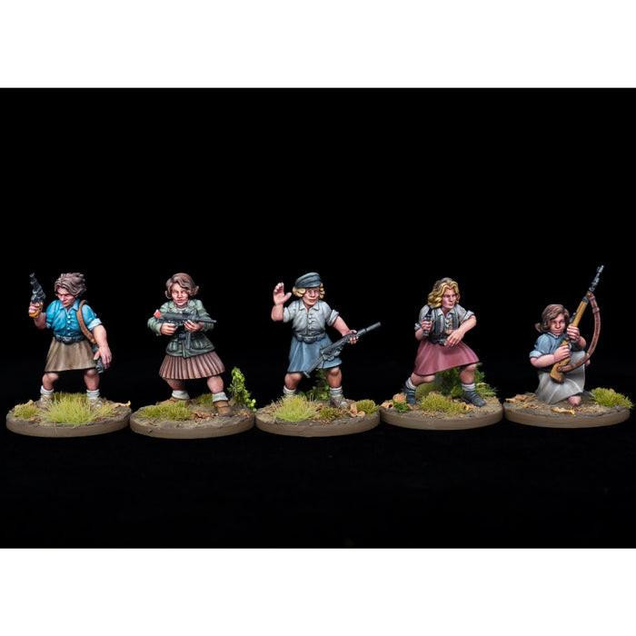 Wargames Atlantic 28mm World Ablaze - WWII French Partisans Set 2
