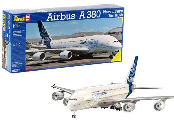 Revell 1/144 Airbus A380 New Livery First Flight - Wonderland