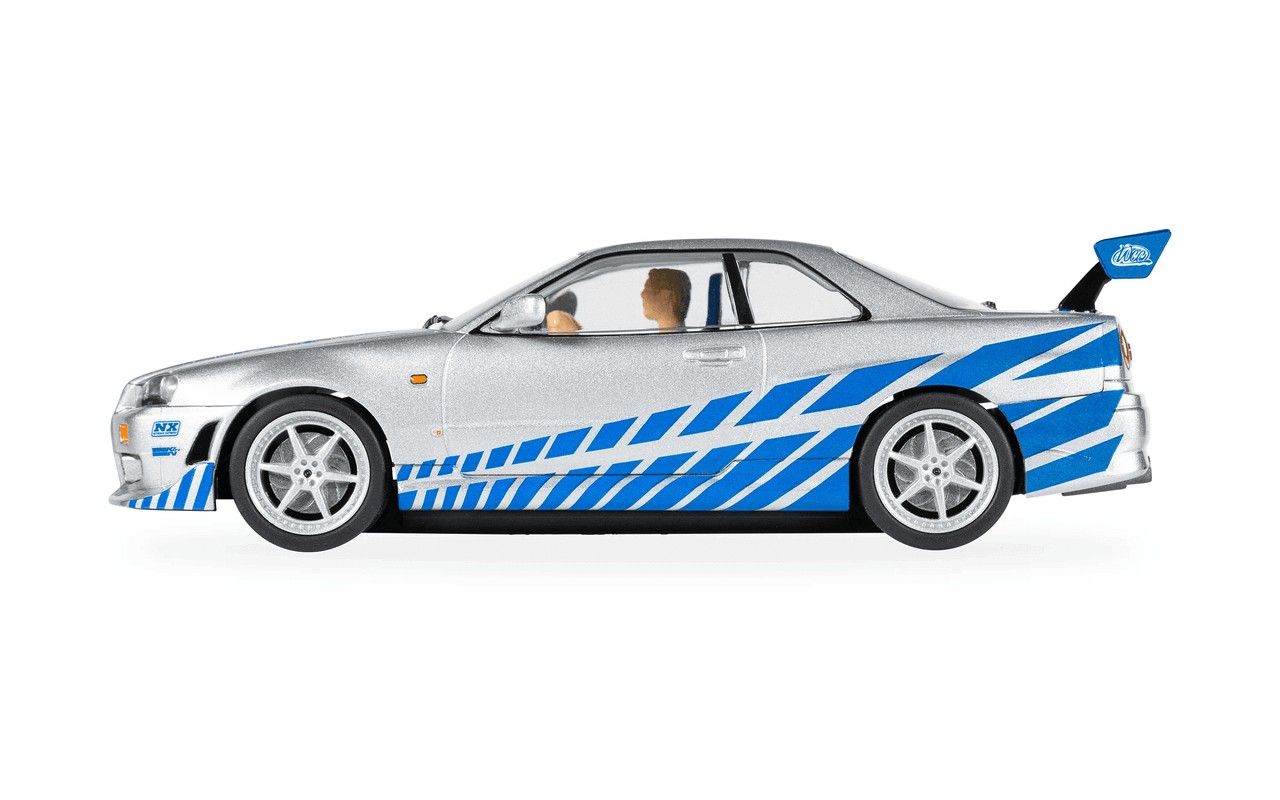 Scalextric Slot Car - Nissan Skyline GT-R (R34) - 2 Fast 2 Furious