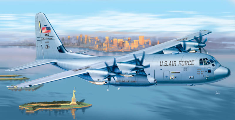 Italeri 1/72 Lockheed C-130 J Hercules - Wonderland Models