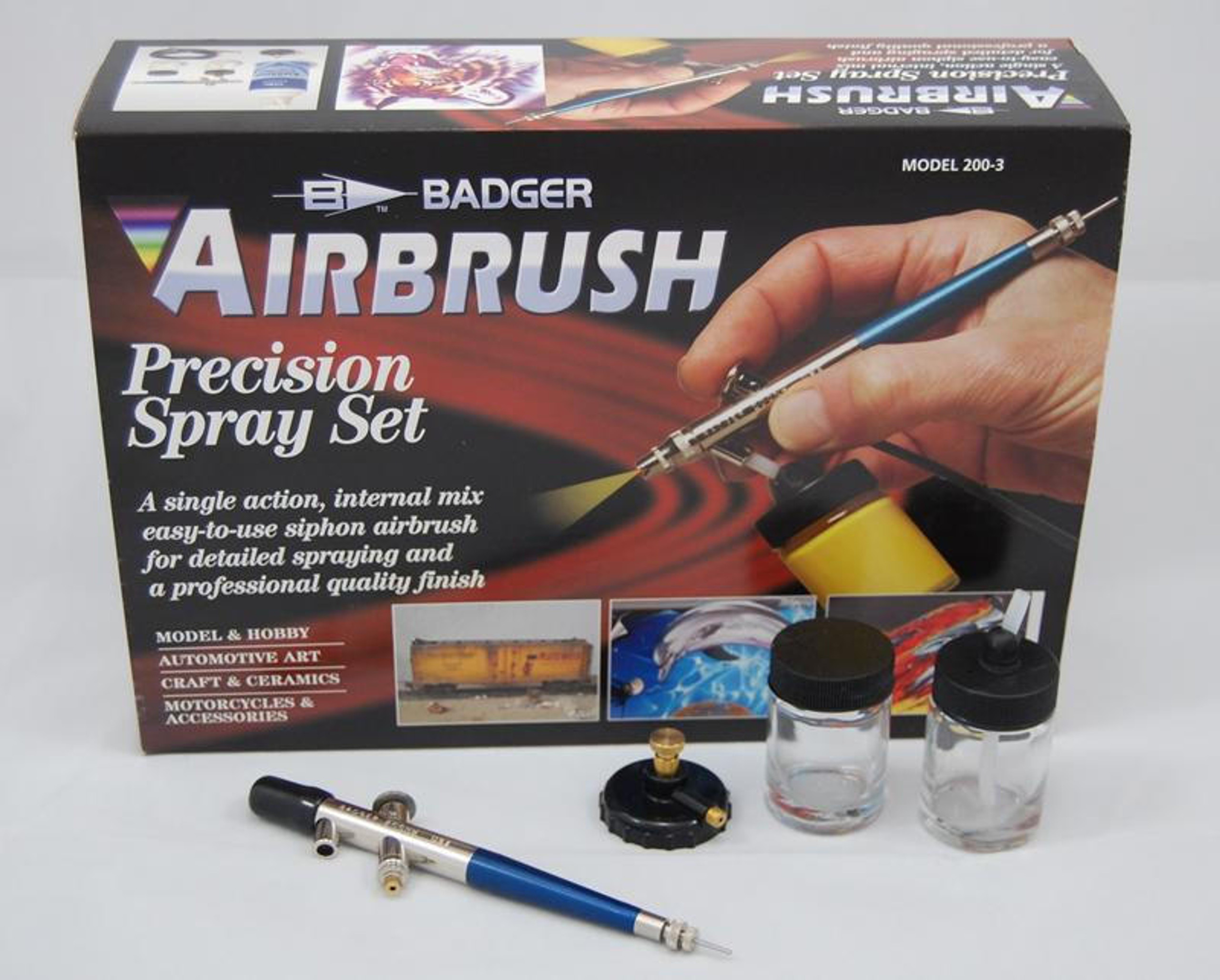 Badger Airbrushes Model 200 Precision Airbrush Set Wonderland Models