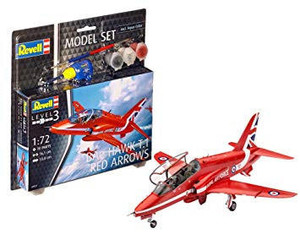  Revell 1/72 BAe Hawk T.1 Red Arrows Starter Set 