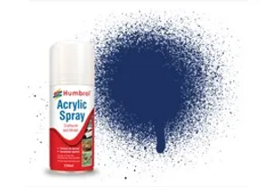 Humbrol 15 Gloss Midnight Blue 150ml Acrylic Spray Paint Humbrol 15 Gloss Midnight Blue 150ml Acrylic Spray Paint