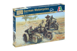Italeri 1/72 German Motorcycles Italeri 1/72 German Motorcycles