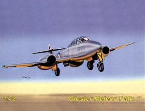 Xtrakit 1/72 Gloster Meteor T Mk7 Model Kit Xtrakit 1/72 Gloster Meteor T Mk7 Model Kit
