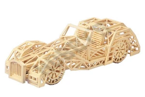  Matchitecture Antique Car Matchstick Model 