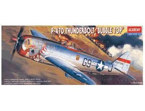 Academy 1/72 Republic P-47D Thunderbolt Bubbletop 