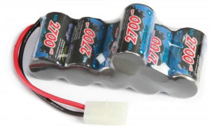  Carson 7.2 Volt 2700mAh Ni-MH Hump Back Battery Pack 