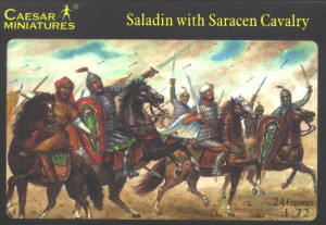  Caesar Miniatures 1/72  Saladin with Saracens Cavalry 