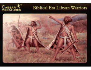  Caesar Miniatures 1/72 Libyan Warriors Model Figures 