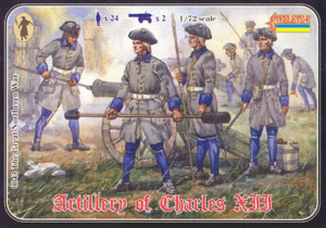 Strelets 1/72 Artillery of Charles XII   Strelets 1/72 Artillery of Charles XII