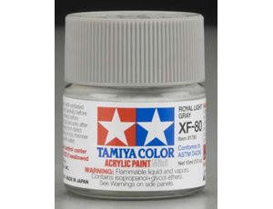 Tamiya Mini XF-80 Flat Naval Sea Grey 10ml Acrylic Paint Tamiya Mini XF-80 Flat Naval Sea Grey 10ml Acrylic Paint