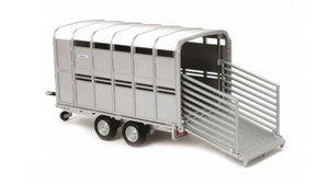 Britains 1/32 Ifor Williams Livestock Trailer Diecast Model Britains 1/32 Ifor Williams Livestock Trailer Diecast Model