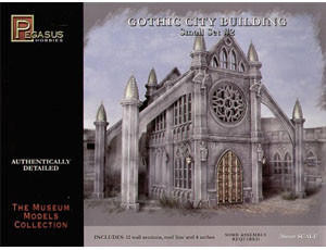  Pegasus Hobbies 28mm Gothic City Building Small Set 2 Model Kit 