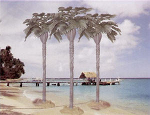 Pegasus Hobbies 1/72 Large Palm Trees Style A 22cm Model Kit   Pegasus Hobbies 1/72 Large Palm Trees Style A 22cm Model Kit