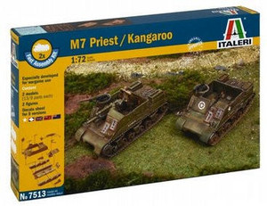 Italeri 1/72 M7 Priest 105mm HMC/Kangaroo   Italeri 1/72 M7 Priest 105mm HMC/Kangaroo