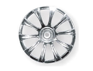 Schumacher 10 Spoke Chrome Rascal Wheel Schumacher 10 Spoke Chrome Rascal Wheel