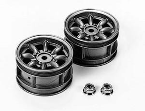 Tamiya Wheels (2) for Mini Cooper 58483/84183/58438 Tamiya Wheels (2) for Mini Cooper 58483/84183/58438