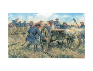  Italeri 1/72 Union Artillery Model Figures 