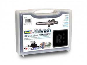 Revell Basic Airbrush Set with Compressor   Revell Basic Airbrush Set with Compressor