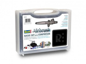  Revell Basic Airbrush Set with Compressor 