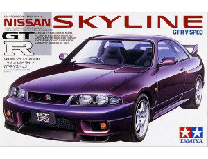 Tamiya 1/24 Nissan Skyline GT-R V Spec R34 - Wonderland Models