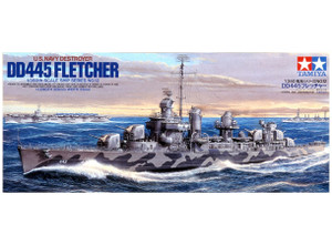 Tamiya 1/350 US Destroyer USS Fletcher DD-445 Model Kit Tamiya 1/350 US Destroyer USS Fletcher DD-445 Model Kit