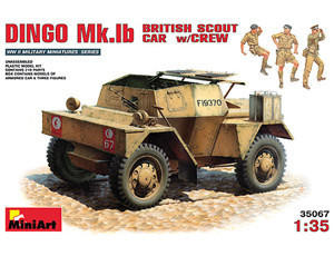 MiniArt 1/35 British Dingo Mk.Ib with Crew   MiniArt 1/35 British Dingo Mk.Ib with Crew