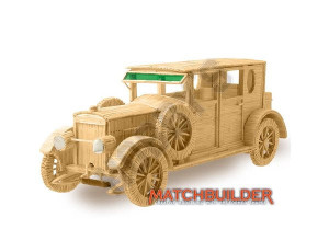  Matchbuilder Car Matchstick Model 