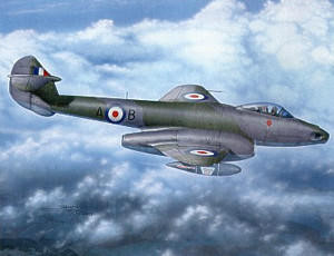  Mpm 1/72 Gloster Meteor PR Mk.10 Model Kit 