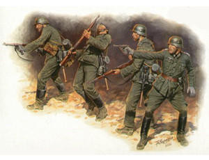 Master Box 1/35 German Infantry In Action 1941-42 Master Box 1/35 German Infantry In Action 1941-42