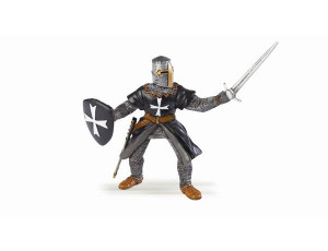 Papo Toys Black Armoured Knight With Sword Papo Toys Black Armoured Knight With Sword