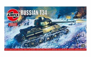  Airfix 1/76 T-34 Tank 