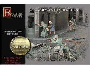 Pegasus Hobbies 1/72 Germans in Berlin 1945 Model Figures   Pegasus Hobbies 1/72 Germans in Berlin 1945 Model Figures