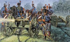 Italeri 1/72 French Line/Guard Artillery Model Figures Italeri 1/72 French Line/Guard Artillery Model Figures