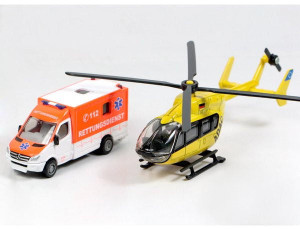  Siku 1/87 Rescue Set Diecast Model 