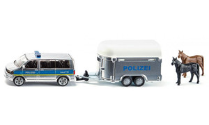 Siku 1/55 Police with Horsebox Diecast Model Siku 1/55 Police with Horsebox Diecast Model