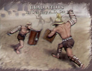 Pegasus Hobbies 1/32 Gladiators Set 1 Model Figures Pegasus Hobbies 1/32 Gladiators Set 1 Model Figures