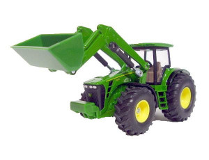 Siku 1/50 John Deere with Front Loader Diecast Model Siku 1/50 John Deere with Front Loader Diecast Model
