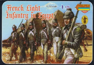  Strelets 1/72 French Light Infantry in Egypt Model Figures 