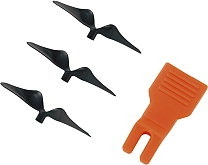  Silverlit RC Tail Rotor x3 (3ch Sky Dragon/Spy Cam) 