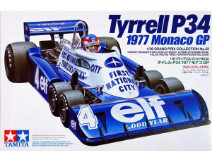 Tamiya 1/20 Tyrrell P34 Monaco 1977 Model Kit Tamiya 1/20 Tyrrell P34 Monaco 1977 Model Kit