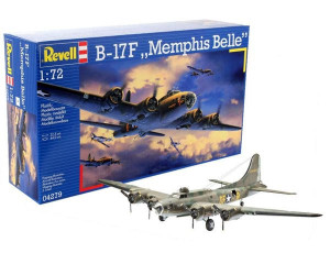 Revell 1/72 Boeing B-17F Flying Fortress Memphis Belle Model Revell 1/72 Boeing B-17F Flying Fortress Memphis Belle Model