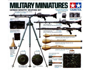 Tamiya 1/35 German Personnel Accessories Tamiya 1/35 German Personnel Accessories