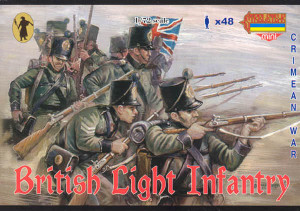 Strelets 1/72 Crimean British Light Infantry Model Figures Strelets 1/72 Crimean British Light Infantry Model Figures