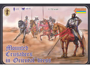 Strelets 1/72 Mounted Crusaders in Oriental Dress Model Figures Strelets 1/72 Mounted Crusaders in Oriental Dress Model Figures