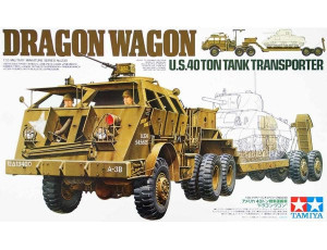 Tamiya 1/35 Dragon Wagon 40 Ton Tank Transporter Tamiya 1/35 Dragon Wagon 40 Ton Tank Transporter